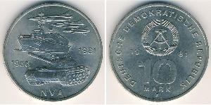 10 Марка Германская Демократическая Республика (1949-1990) Никель/Медь 