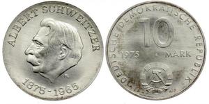 10 Марка Германская Демократическая Республика (1949-1990) Серебро 