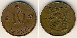 10 Penny Finlandia (1917 - ) Cobre 