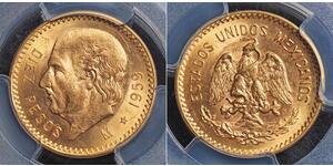 10 Песо Мексиканські Сполучені Штати (1867 - ) Золото Miguel Hidalgo