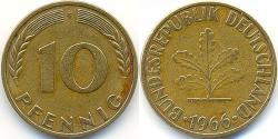 10 Pfennig Allemagne de l
