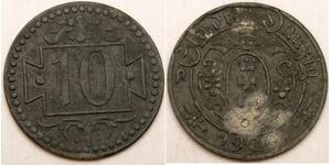 10 Пфенниг Gdansk (1920-1939)  