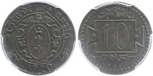 10 Пфенниг Gdansk (1920-1939)  