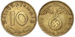 10 Пфенниг Третий рейх (1933-1945)  