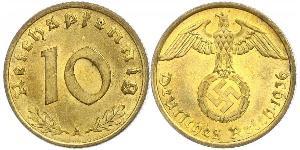 10 Пфенниг Третий рейх (1933-1945)  