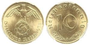 10 Пфенниг Третий рейх (1933-1945)  