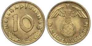 10 Пфенниг Третий рейх (1933-1945)  