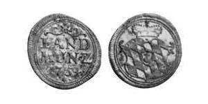 10 Пфенниг Бавария (курфюршество) (1623 - 1806) Серебро Максимилиан III (курфюрст Баварии)(1727 – 1777)