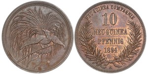 10 Пфеніг Нова Гвінея  