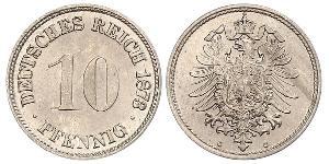 10 Пфеніг Німеччина Нікель/Мідь 