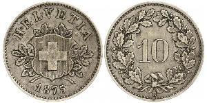 10 Рапен Швейцария Серебро 