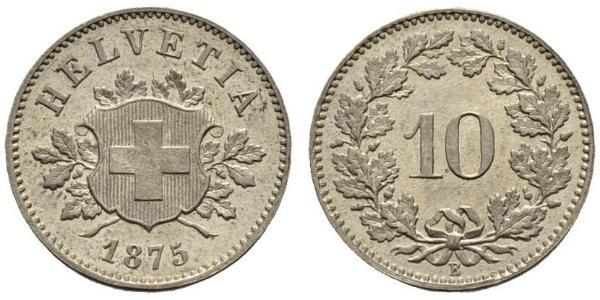 10 Рапен Швейцария Серебро 
