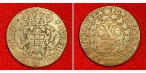 10 Рейс Королевство Португалия (1139-1910) Медь Joseph I of Portugal (1714-1777)