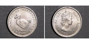 10 Рупия Маврикий  Елизавета II (1926-2022)