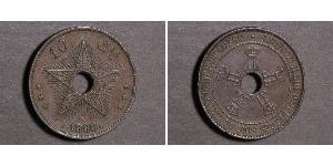 10 Сантим Бельгийское Конго (1908 - 1960) Медь 