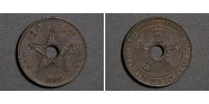 10 Сантим Бельгийское Конго (1908 - 1960) Медь 