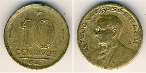 10 Сентаво Бразилия Алюминий/Бронза 