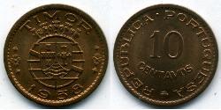 10 Сентаво Східний Тимор (1702 - 1975) Бронза 
