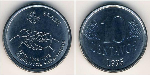 10 Сентаво Бразилія Залізо 