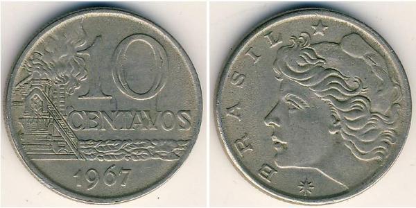 10 Сентаво Бразилия Сталь 