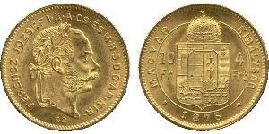 10 Франк / 4 Форинт Австро-Венгрия (1867-1918) Золото Франц Иосиф I (1830 - 1916)