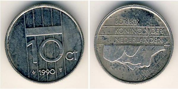 10 Цент Королівство Нідерланди (1815 - ) Нікель 
