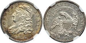 10 Цент / 1 Дайм США (1776 - ) Мідь/Срібло 