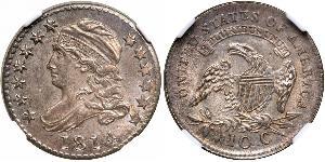 10 Цент / 1 Дайм США (1776 - ) Мідь/Срібло 
