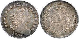 10 Цент / 1 Дайм США (1776 - ) Мідь/Срібло 