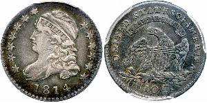10 Цент / 1 Дайм США (1776 - ) Мідь/Срібло 