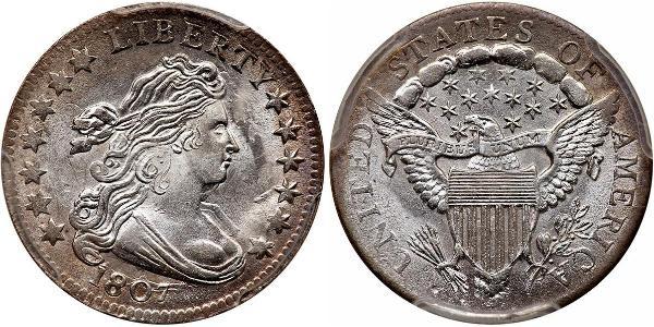 10 Цент / 1 Дайм США (1776 - ) Мідь/Срібло 