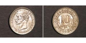 10 Эре Дания  Фредерик VIII (король Дании) (1843 - 1912)