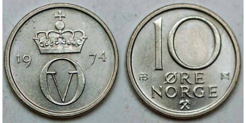 10 Эре Норвегия  