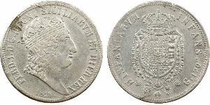 120 Grana Italian city-states Silber Ferdinand I of the Two Sicilies (1751 - 1825)