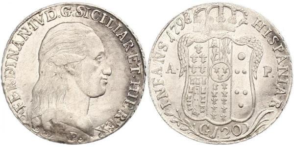 120 Grana Italien / Italian city-states Silber 