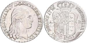 120 Grana Италия / Italian city-states Серебро 