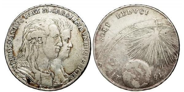 120 Grana / 1 Piastre Italian city-states Argent 