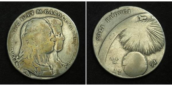 120 Grana / 1 Piastre Italian city-states Plata 