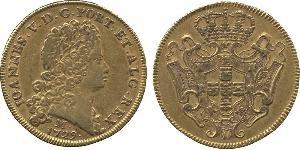 12800 Reis Brésil Or Jean V de Portugal (1689-1750)
