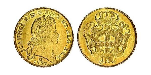 12800 Reis 巴西 金 若昂五世 (1689 - 1750)