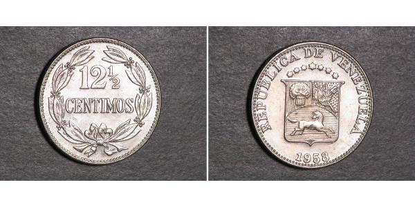 12.5 Centimo Venezuela Cuivre/Nickel 