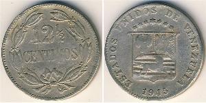 12.5 Centimo Venezuela Kupfer/Nickel 