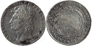 12 Carlin / 1 Piastre Italie / Italian city-states Argent 