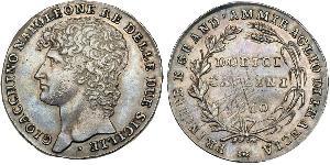 12 Carlin / 1 Piastre Italia / Italian city-states Plata 
