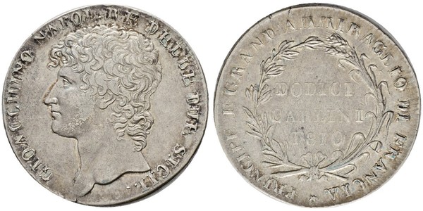 12 Carlin / 1 Piastre Italy / Italian city-states Silver 