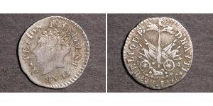 12 Centime Haití Plata 