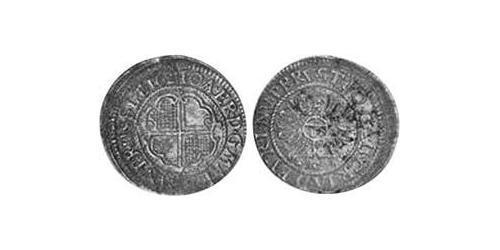 12 Kreuzer Fürstentum Ansbach (1398–1792) Silber Joachim Ernst (Brandenburg-Ansbach)(1583 – 1625)