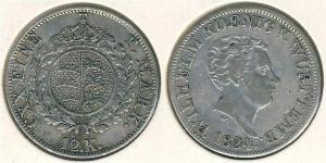 12 Kreuzer Kingdom of Württemberg (1806-1918) 銀 