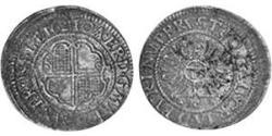 12 Kreuzer Principality of Ansbach (1398–1792) 銀 Joachim Ernst, Margrave of Brandenburg-Ansbach (1583 – 1625)