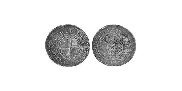 12 Kreuzer Principality of Ansbach (1398–1792) 銀 Joachim Ernst, Margrave of Brandenburg-Ansbach (1583 – 1625)